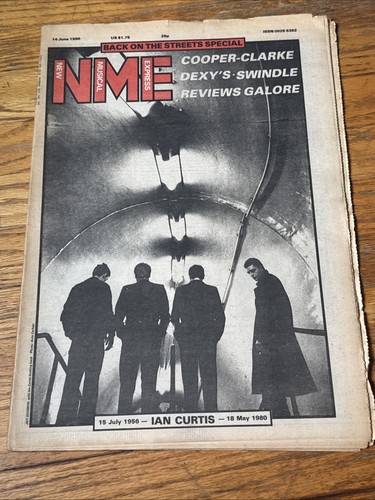 Nme magazine 1980 joy division - nme,