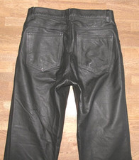Men's Leather Jeans/Leather