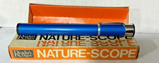 Vintage Reader's Digest Nature-Scope Pocket Telescope 11" Blue VGC
