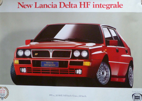 Lancia delta integrale - hf,
