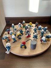Schleich Vintage Collection Smurf Figures Set of 23 (some parts missing)