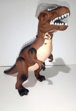 Toy Dinosaur T Rex  movable legs and arms. 11" spares or repair