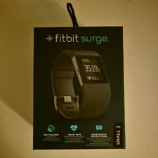 Fitbit Surge Wireless Fitness Activity Tracker, Small - Black - For parts