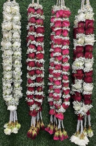 Fresh flowers garland - fresh,