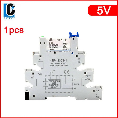 Relay din rail - relay, slim