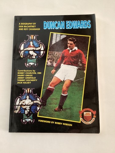 Duncan edwards football book - -,