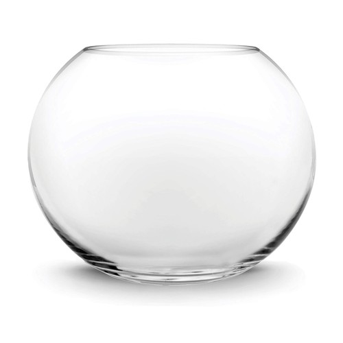 Large glass bubble bowl fish - bowl,