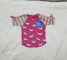 Hatley Girls Swim Top Unicorns