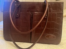Mulberry Brown Handbag Used In