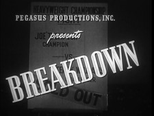 16MM SOUND-"BREAKDOWN"-WILLIAM