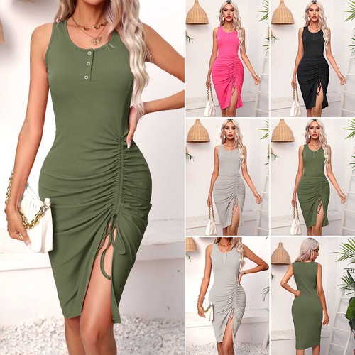 Ladies summer ribbed party - summer,
