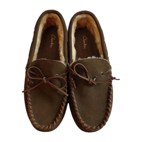 Clarks mens brown suede - mens,