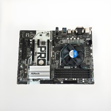 ASRock Z270 Pro4 Socket LGA 1151 Motherboard + Intel i5 6600K CPU NO I/O shield