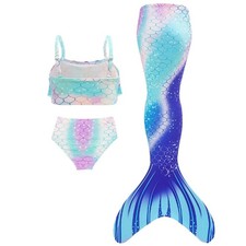 Girls Mermaid Swim Costume