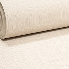 Plain Cream Textured Wallpaper