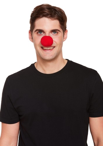 Christmas red sponge nose - christmas,