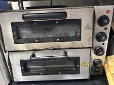 Commercial Compact  Electric Pizza Oven Double Layer Baking Oven Machine 4 X 8”