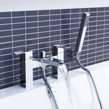 Modern Chrome Bathroom Square