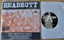 HEADBUTT STEAM ENGINE FRAGRANCE 7" (1993) NM- LTD ED NUMBERED +INSERT ROCK UK