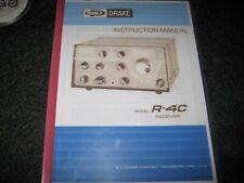 Drake R- 4C Instruction Manual Photocopy