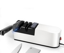 Electric Knife Sharpener Grinder 5 In 1 Straight Blade Professional USB Cable 