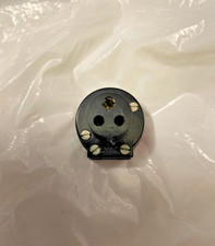 BULGIN POWER PLUG  3 WAY MAINS PLUG VINTAGE, FOR VALVE GUITAR AMP.  N. O. S.