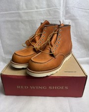 Red wing moc toe - red,