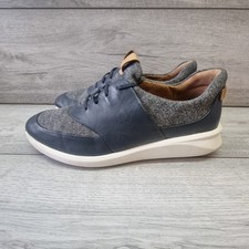 Clarks Womens Un Rio Navy