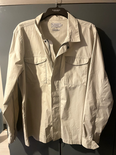 Beige full zip lightweight - full,