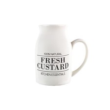 Minimalist Fresh Custard Jug -