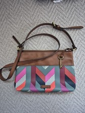 Ladies Fossil Multi Handbag/Crossbody Bag Excellent Condition Pre-Owned