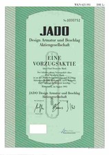 JADO Design Rödermark 1995 Offenbach Main American Standard 5 DM profit shares