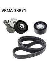 V-Ribbed Belt Set - fits BMW 1