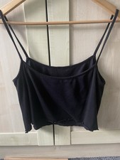 Wicked Weasel Black Crop Top