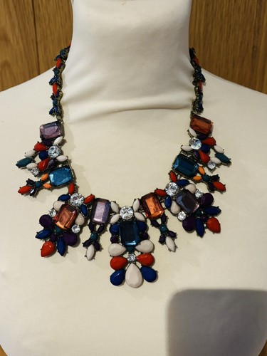 Zara statement bib necklace - statement,
