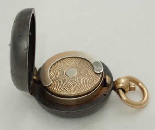 Unusual antique steel - steel,, gold