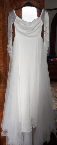 Ivory wedding dress shein - wedding, m