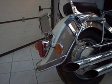Rear fender trim chrome - trim,