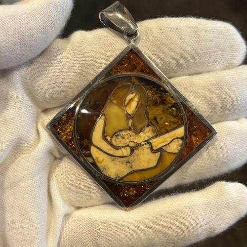 Artisan baltic amber mosaic - baltic,