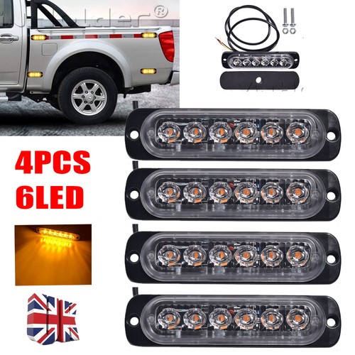12v 24v led amber strobe - amber,