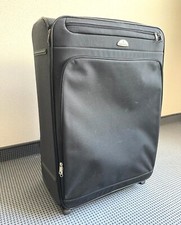 SAMSONITE Black 72cm Soft Shell 2 Wheels Large Rolling Suitcase *GREAT COND*