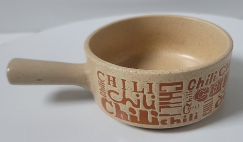 Vintage stoneware soup chili - stoneware,