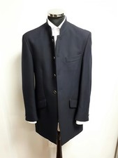 Men's Navy Nehru Jacket, Ideal