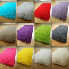 Soft rugs plain shaggy - plain,