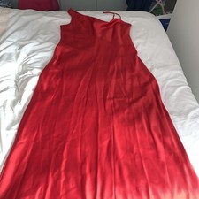 Geri By Next Red Asymmetrical Maxi Evening Dress 18