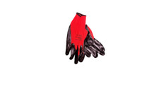Red and Black gloves