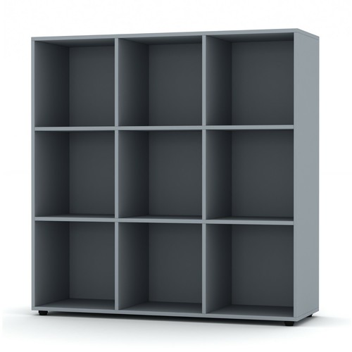 Cube wooden bookcase - 4, 6