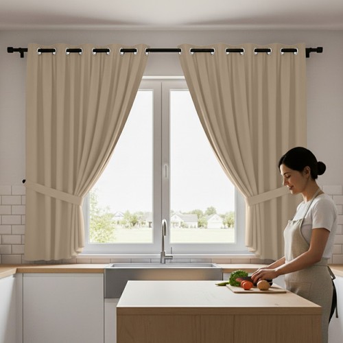 Heavy blackout curtains eyelet - blackout,