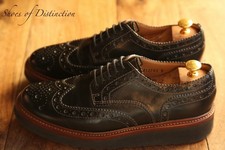 Grenson Black Leather Derby