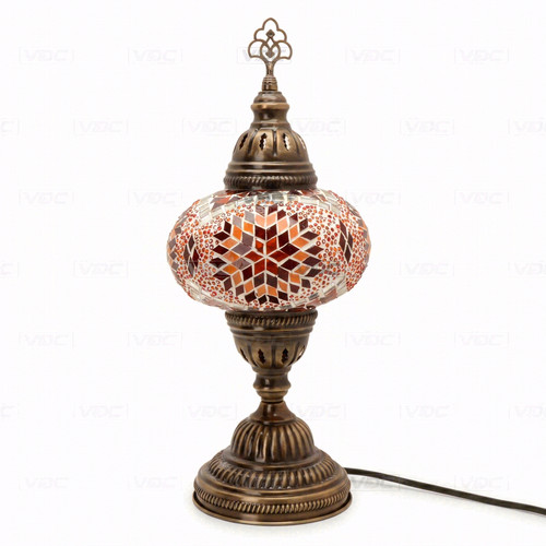 Red turkish mosaic - red,